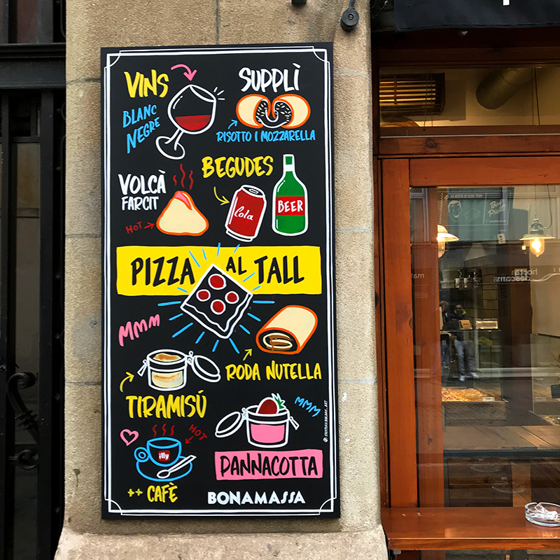 pizarra-rotulada-a-mano-pizzeria-productos