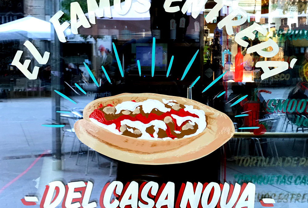 rotulacion-a-mano-cristales-restaurante-bar-barcelona
