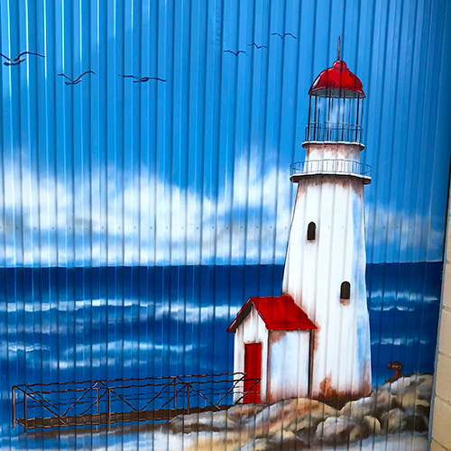 decoracion-puerta-garaje-urbanización-alicante