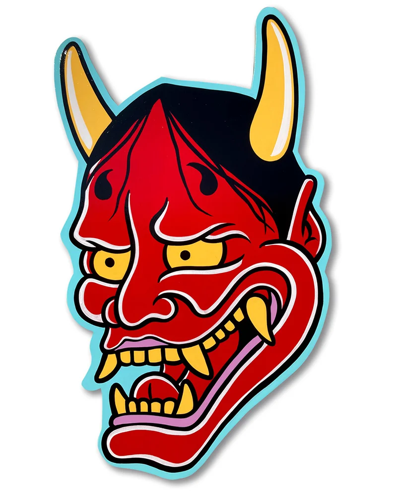 letrero-diseño-pintado-a-mano-hannya-tattoo