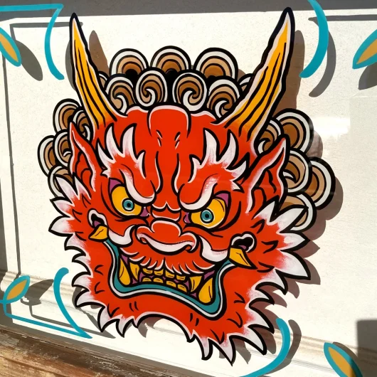 tattoosign-windows-decoration-dragon-croldan-art