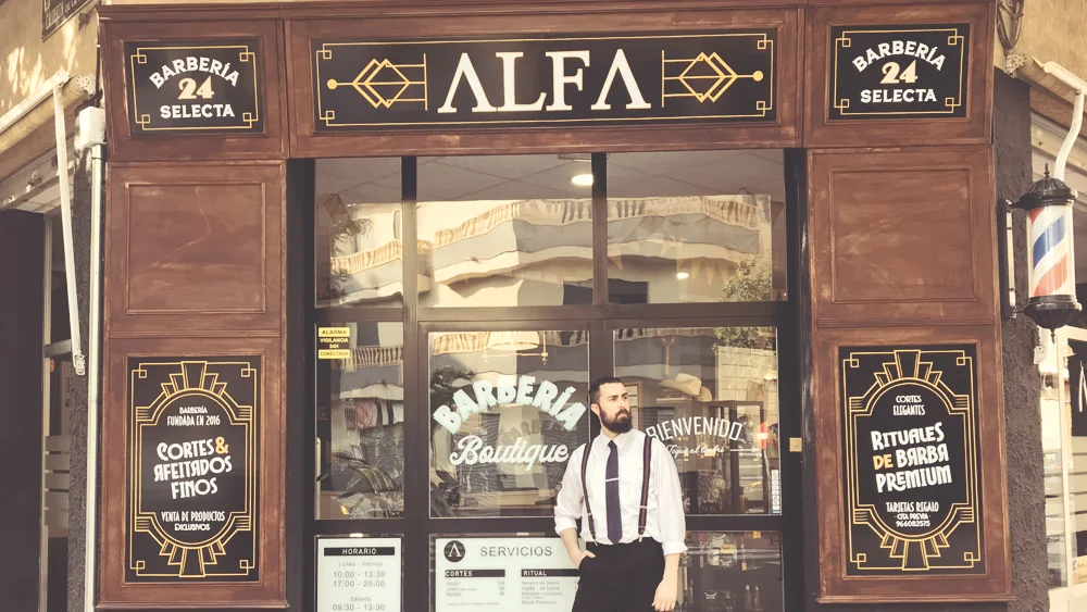 Fachada-Barbería-estilo-Clásico