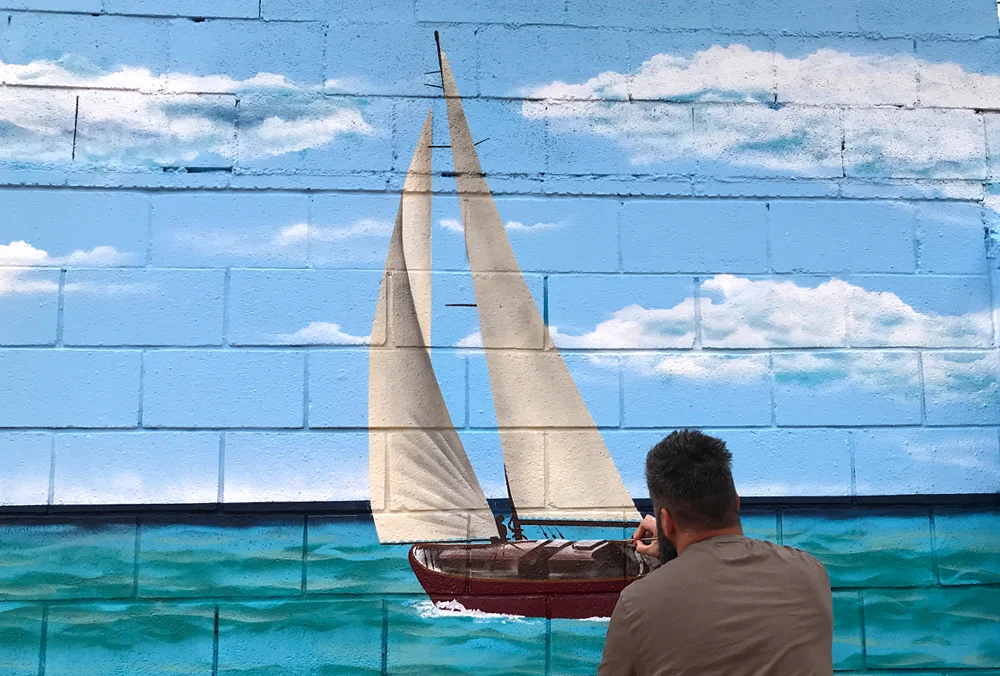 Pintura-Mural-Decorativa-Patio-Exterior-Piscina