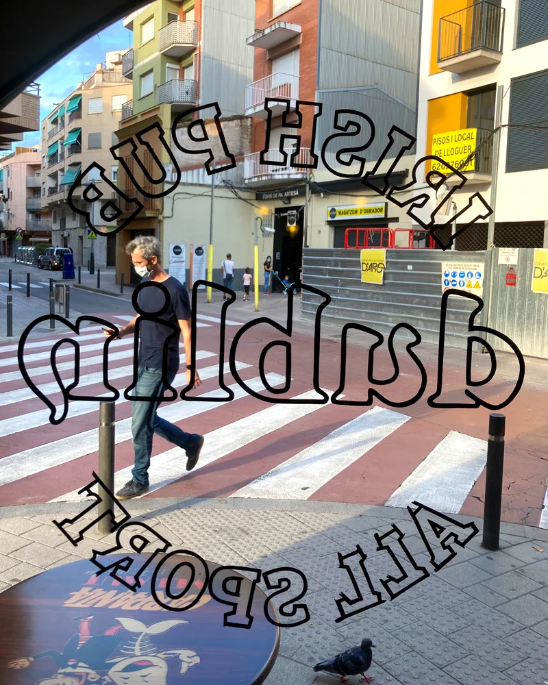 Ventana-pub-Irlandés-rotulada-en-barcelona-